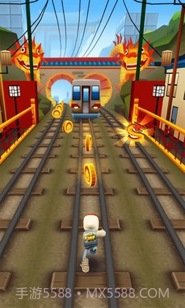 地铁跑酷北京版截图2