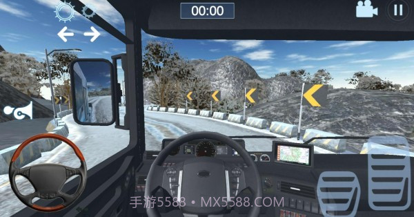 卡车模拟器雪山截图4