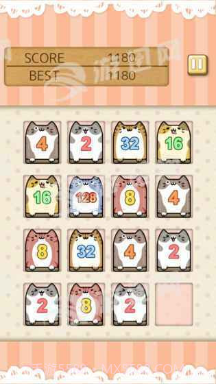 喵咪2048截图3