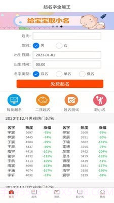 取名字全能王截图1 取名字全能王截图1