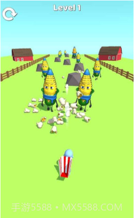 爆米花射击跑截图3 爆米花射击跑截图3