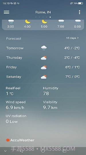 中兴天气预报截图3 中兴天气预报截图3