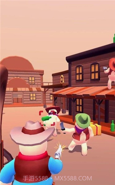 西部布娃娃射击截图2