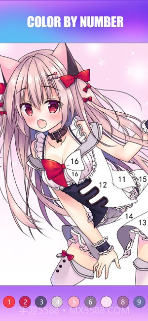 ACG Number Color截图3