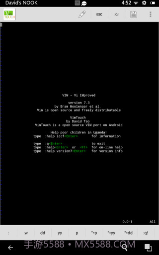 Vim编辑器 Vim Touch截图1 Vim编辑器 Vim Touch截图1