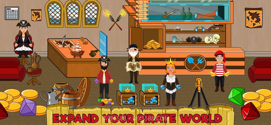 假装海盗城镇生活截图1