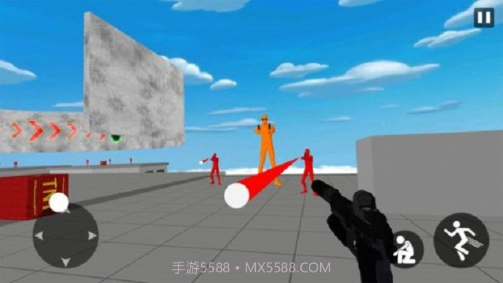 枪手向前冲截图1