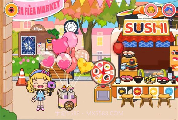 米加小镇美食公园2024截图1