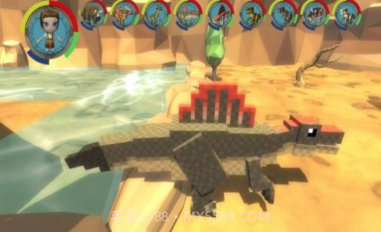 侏罗纪像素世界截图1