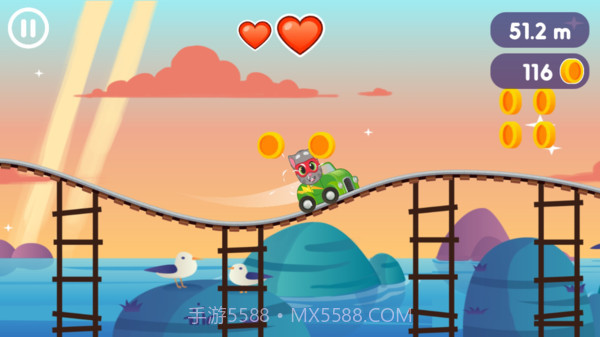 英雄猫酷跑截图1