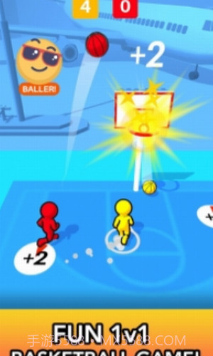 火柴人单挑篮球截图1