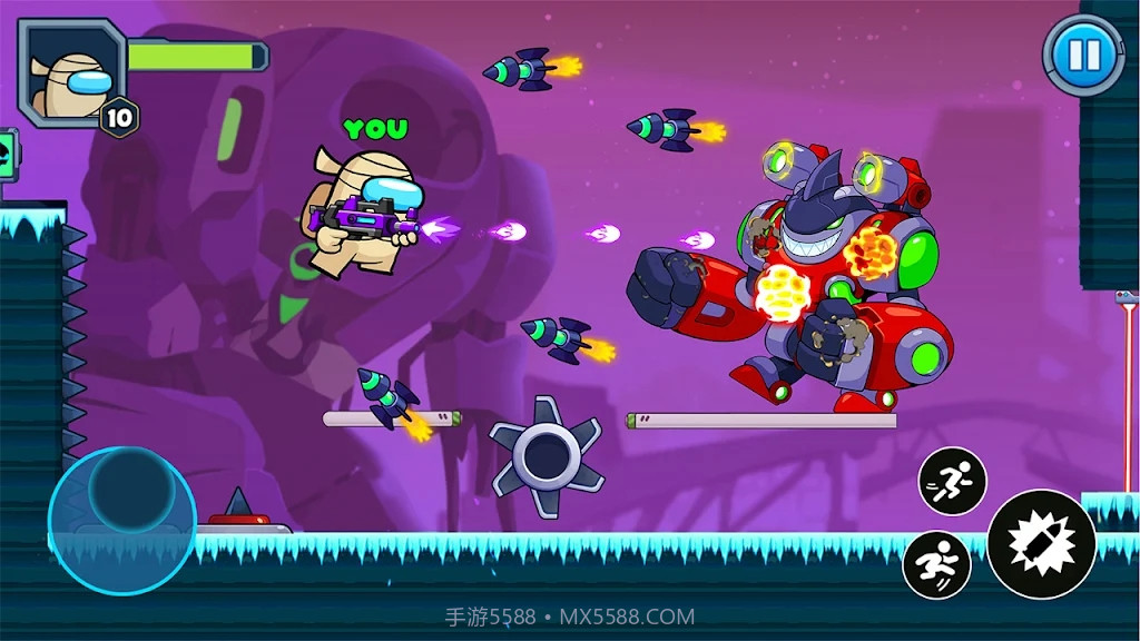 冒充射手太空逃亡截图2