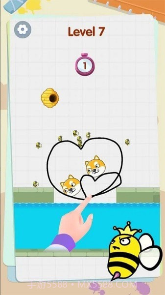 保护狗头不被蜜蜂蛰截图3 保护狗头不被蜜蜂蛰截图3