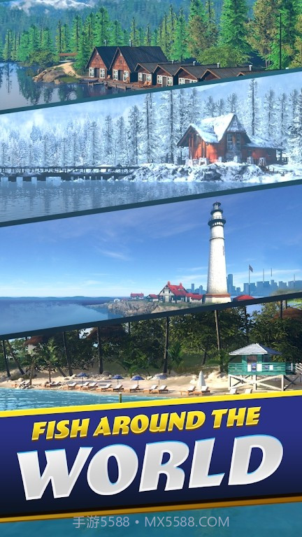 湖泊钓鱼截图4