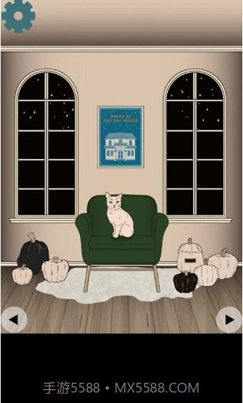 深夜逃脱猫咪屋截图1