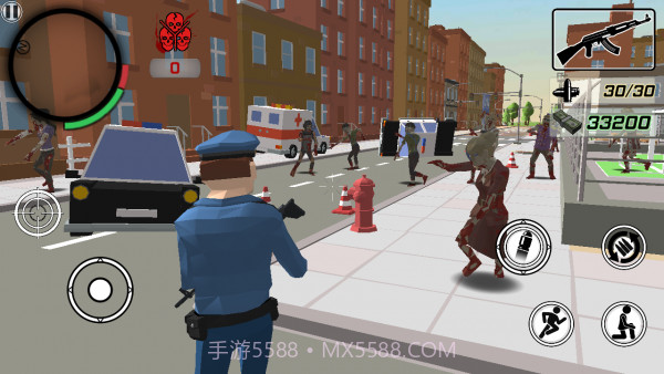 奔跑粉碎僵尸截图3 奔跑粉碎僵尸截图3