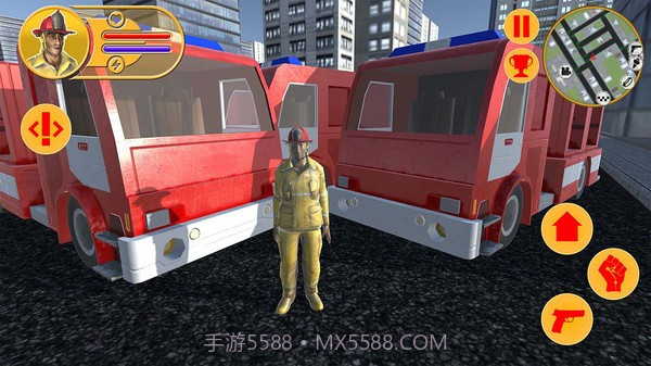 消防车疯狂驾驶截图2