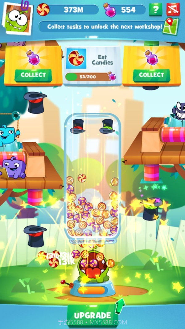 割绳子糖果工厂截图2 割绳子糖果工厂截图2
