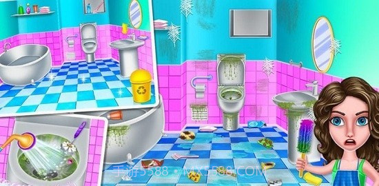 清洁游戏公主清洁截图1 清洁游戏公主清洁截图1