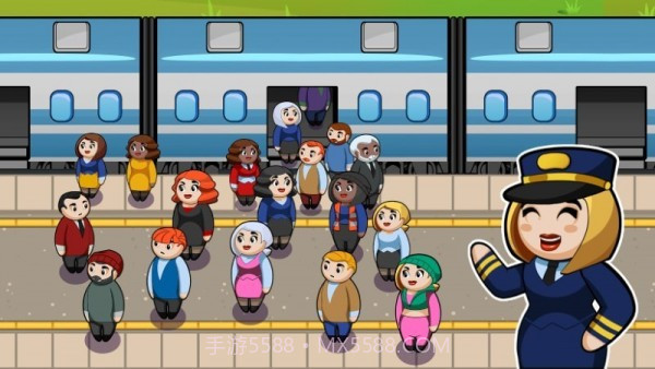 放置客运列车截图3