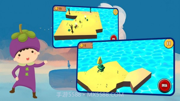 跳跃的怪兽截图2