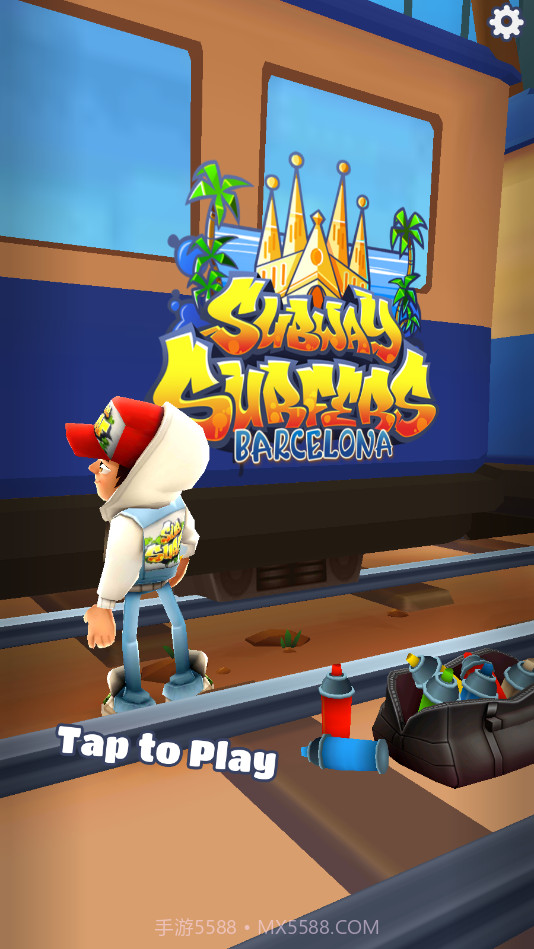 地铁跑酷叶烸原创内购版截图1