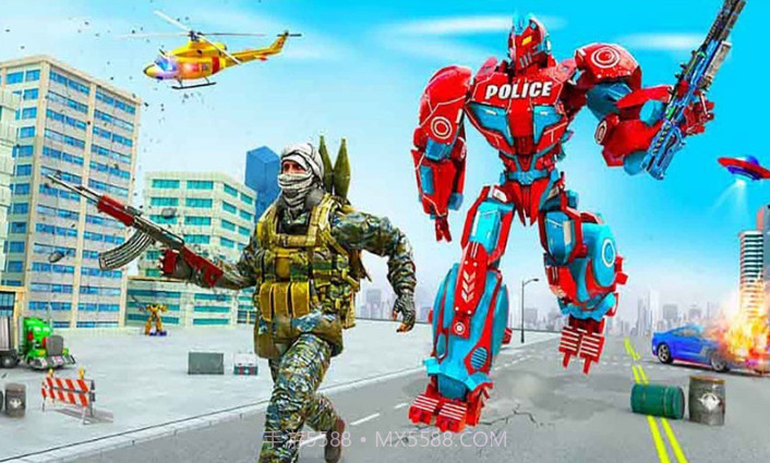 超燃的变形机甲截图2