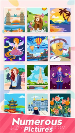 房间设计师填色书截图4