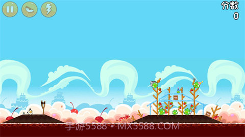 愤怒的小鸟(情人节版)截图2 愤怒的小鸟(情人节版)截图2