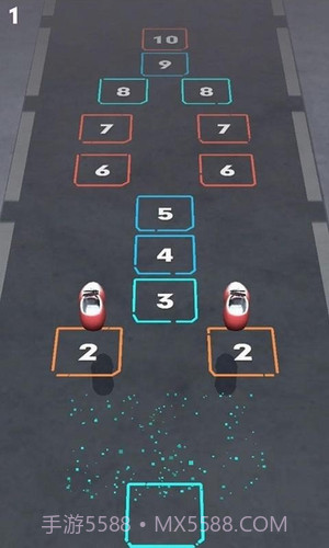 节奏跳跃向前冲刺截图2