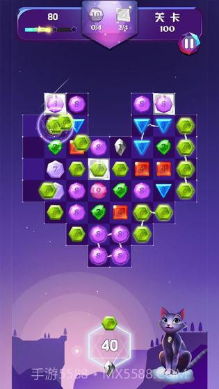 猫咪宝石消消乐APP截图5