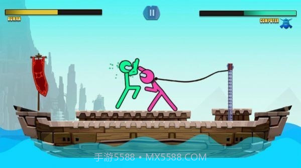 暗影战士斯蒂克曼战斗截图2