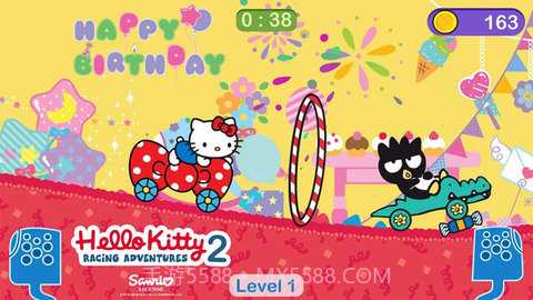 凯蒂猫飞行冒险2（Hello Kitty Racing Adventures 2）截图3
