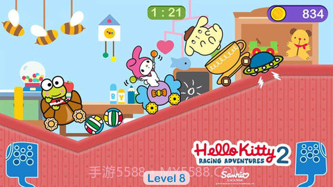 凯蒂猫飞行冒险2（Hello Kitty Racing Adventures 2）截图2