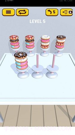 甜甜圈分类拼图截图1