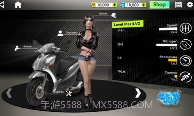 极速摩托冲刺2手游截图1