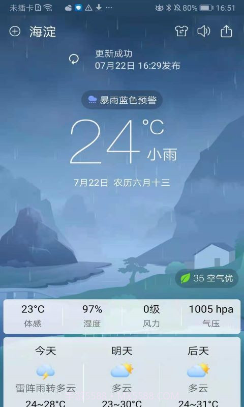 360天气预报截图3 360天气预报截图3