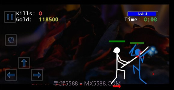 火柴人物理战场无限金币版截图1