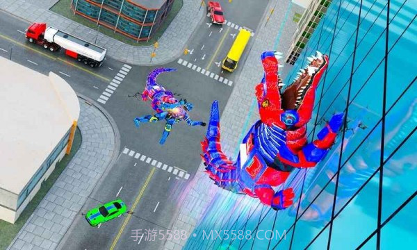 鳄鱼变形机器人英雄截图1