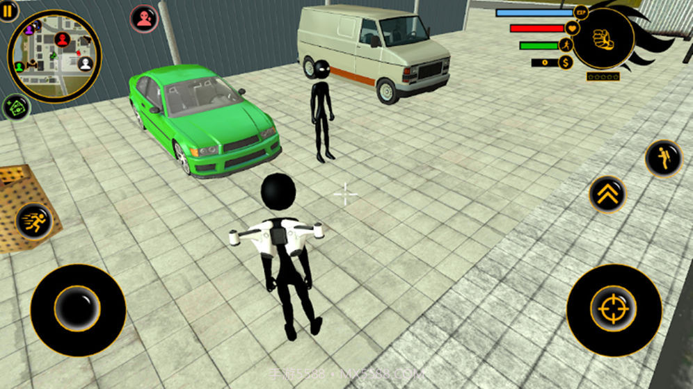 倒钩火柴人截图2