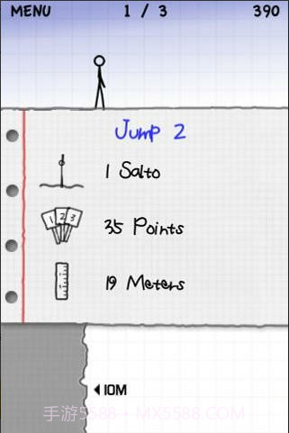 火柴人跳水(Stickman Cliff Diving)截图5