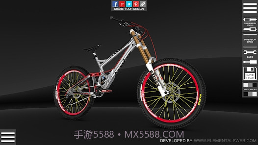 自行车配置器3D截图3 自行车配置器3D截图3