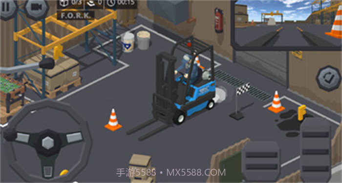叉车极限物理模拟器截图1 叉车极限物理模拟器截图1