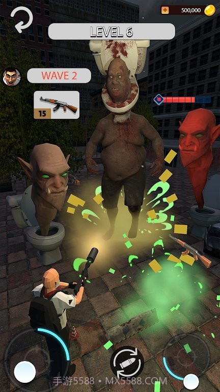 怪物生存厕所大战截图1