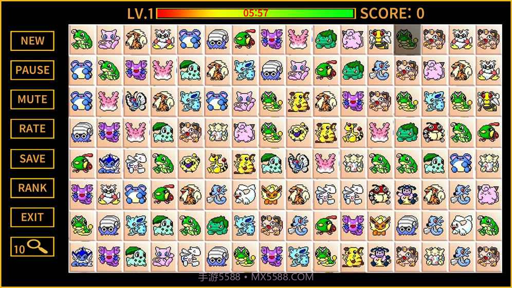 宠物小精灵连连看截图1 宠物小精灵连连看截图1