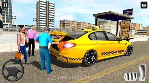 出租车疯狂司机模拟器3D截图3 出租车疯狂司机模拟器3D截图3