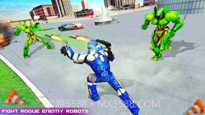 飞行警车机器人截图4