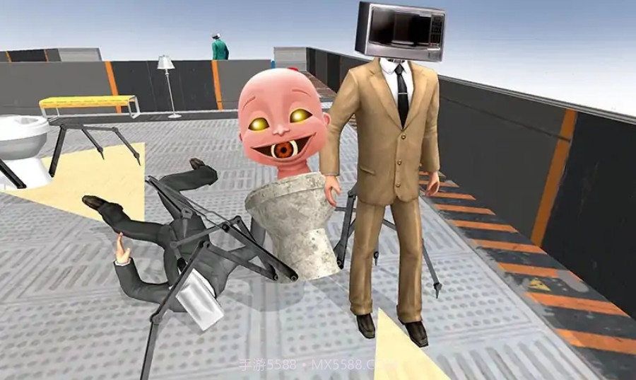 马桶人躲猫猫截图3