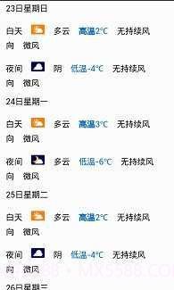 北京天气截图3 北京天气截图3