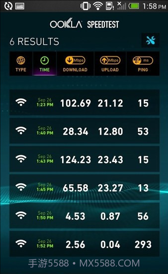 Speedtest测速截图2